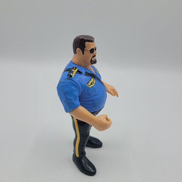 1990 WWF Hasbro Series 1 Big Boss Man Action Figure - Picture 4 of 4